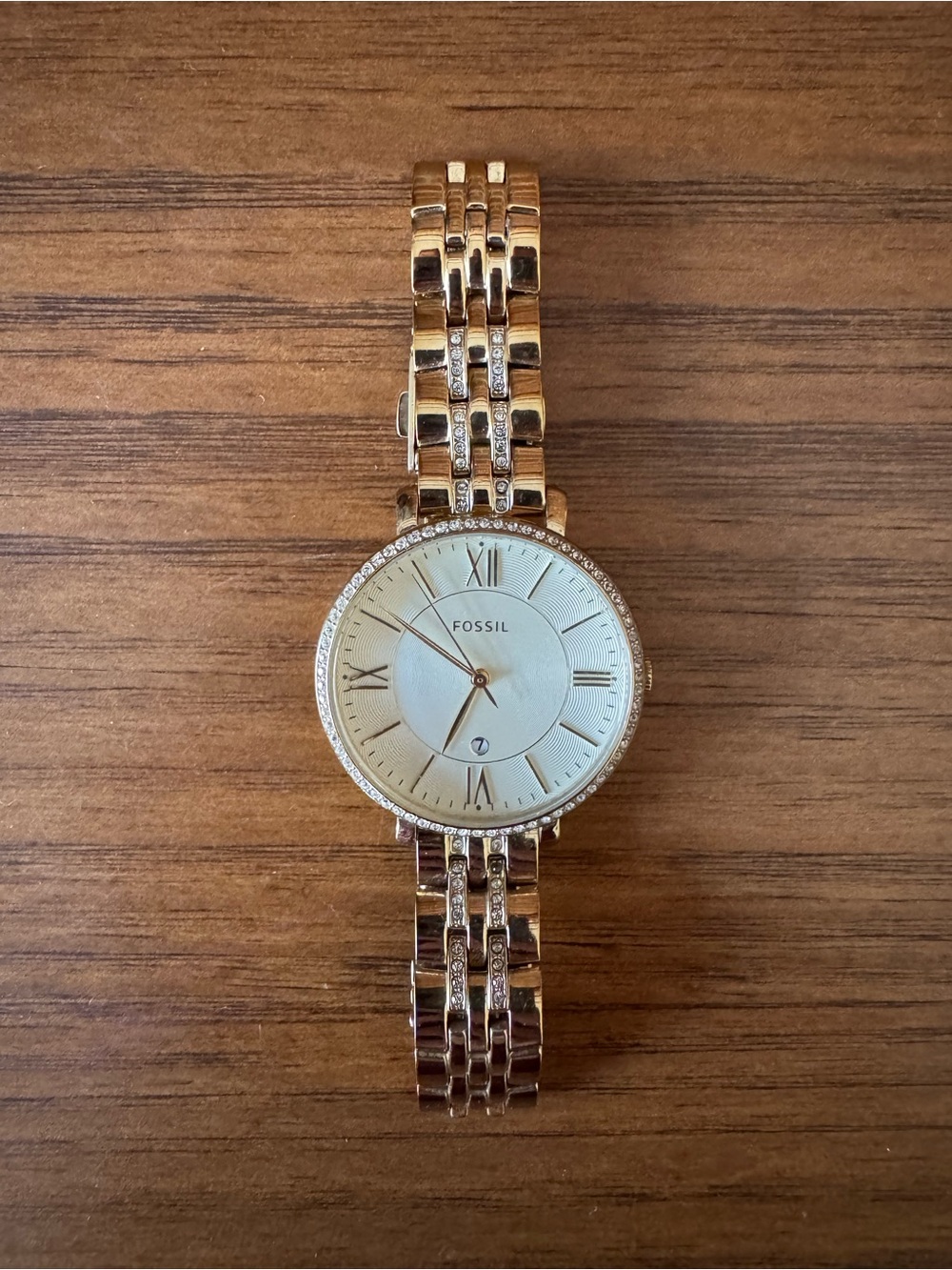 Gold Women’s Fossil Watch